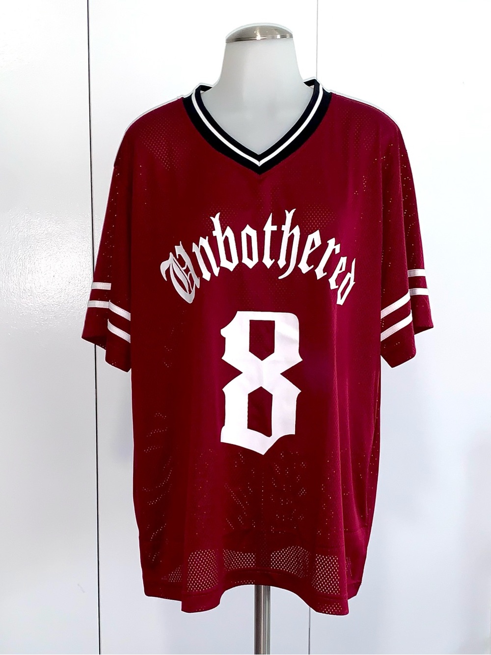 NWT Dolls Kill Unbothered Oversized Jersey Tee